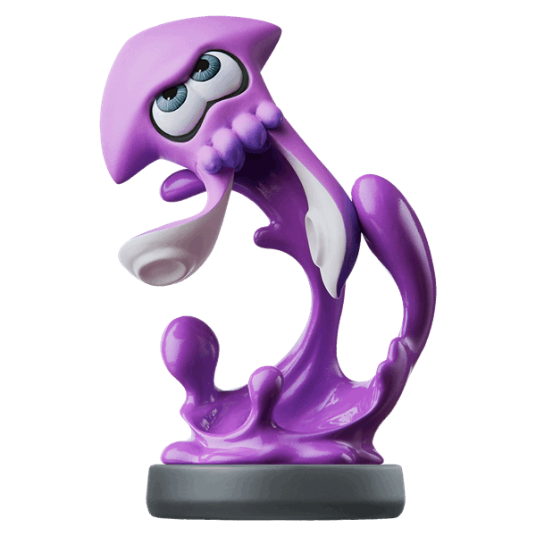 Nintendo Amiibo (Splatoon 2) - Inkling Squid Character Figure - Packshot 1