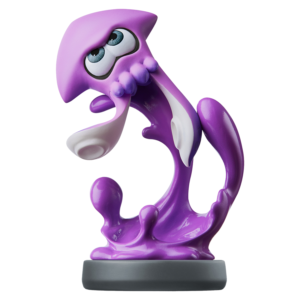 Nintendo Amiibo (Splatoon 2) - Inkling Squid Character Figure - Packshot 1