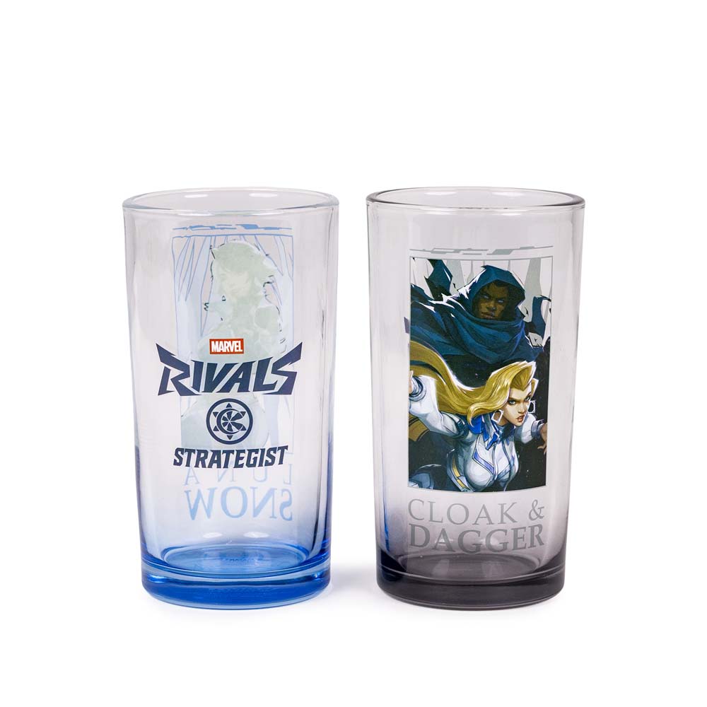 Marvel Rivals - Luna Snow and Cloak & Dagger Glass 2-Pack - Packshot 2