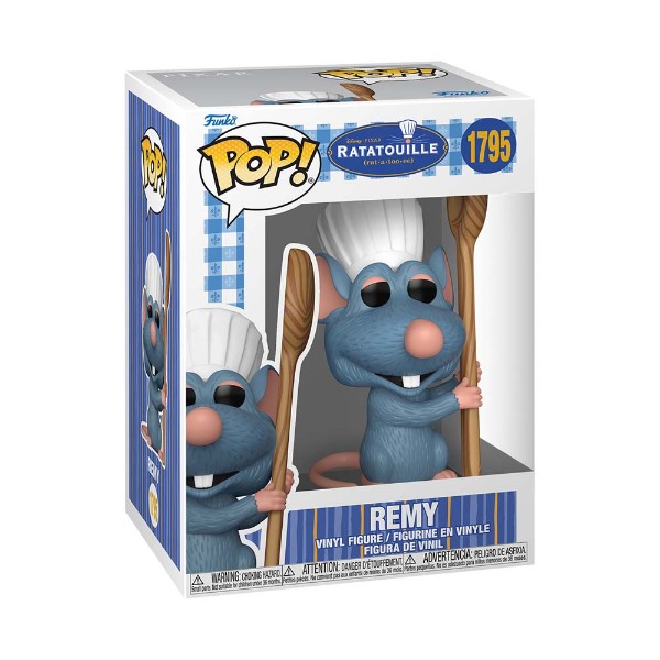 Disney - Ratatouille - Remy with Cooking Spoon Pop! Vinyl Figure - Packshot 2