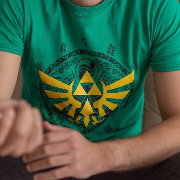 The Legend of Zelda - Hylian Crest T-Shirt - Packshot 4