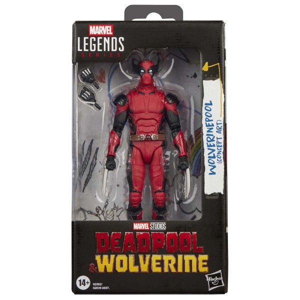 Marvel - Deadpool & Wolverine - Marvel Legends Series Wolverinepool (Concept Art) Action Figure - Packshot 3