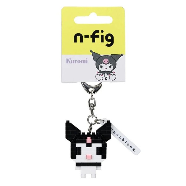 Sanrio - Hello Kitty - Kuromi Nanoblocks N-FIG Bag Clip - Packshot 2