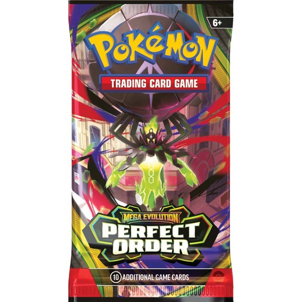 Pokemon - TCG - Mega Evolution Perfect Order Booster - Toys and  Collectibles - EB Games Australia