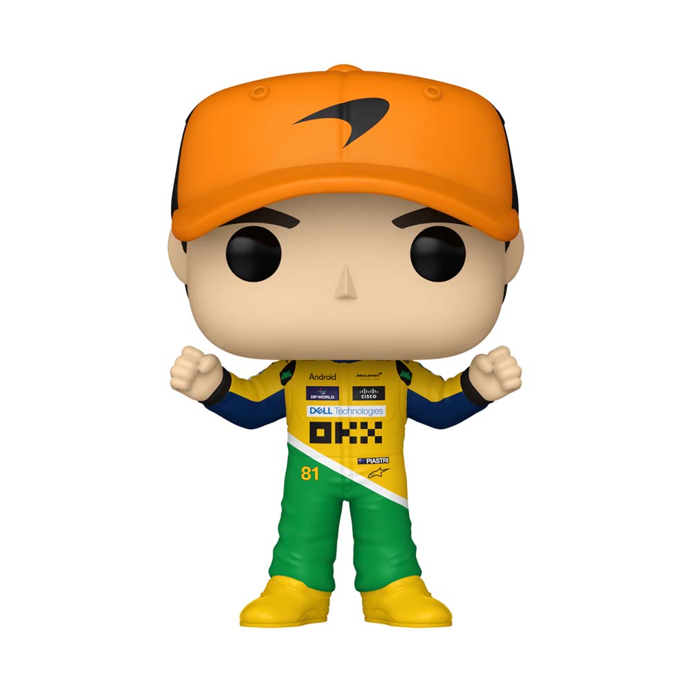 F1 - McLaren - Oscar Piastri (Senna Tribute Race Suit) Pop! Vinyl ...