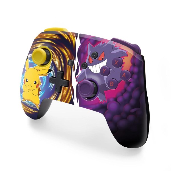 PowerA - Enhanced Wireless Controller for Nintendo Switch - Pikachu vs. Gengar - Packshot 5