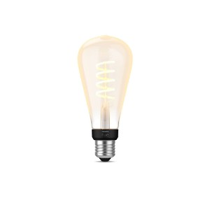 Philips - Hue White Ambiance Filament ST72 Edison - E27 Smart Bulb