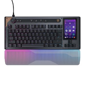 Turtle Beach - Command Series KB7 Wired Touchscreen TKL Hall-Effect Keyboard