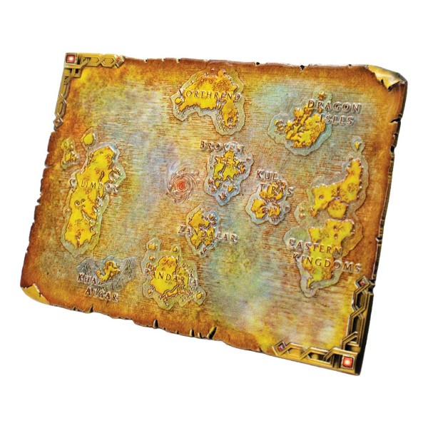 World of Warcraft - Metal Map of Azeroth Limited Edition Replica - Packshot 2