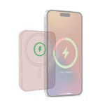 Laser - Slim Magnetic 5K Power Bank - Transcendent Pink - Packshot 3