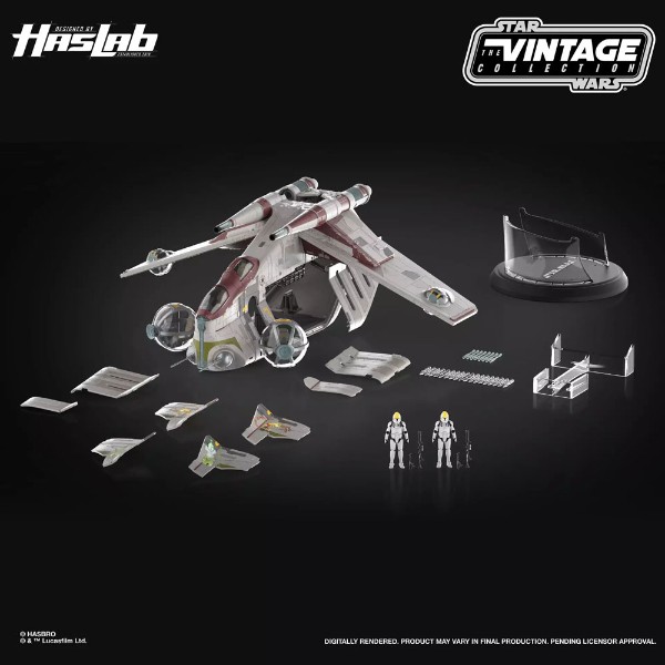 Star Wars - Attack of the Clones - The Vintage Collection LAAT/i Gunship Figure Set - Packshot 5