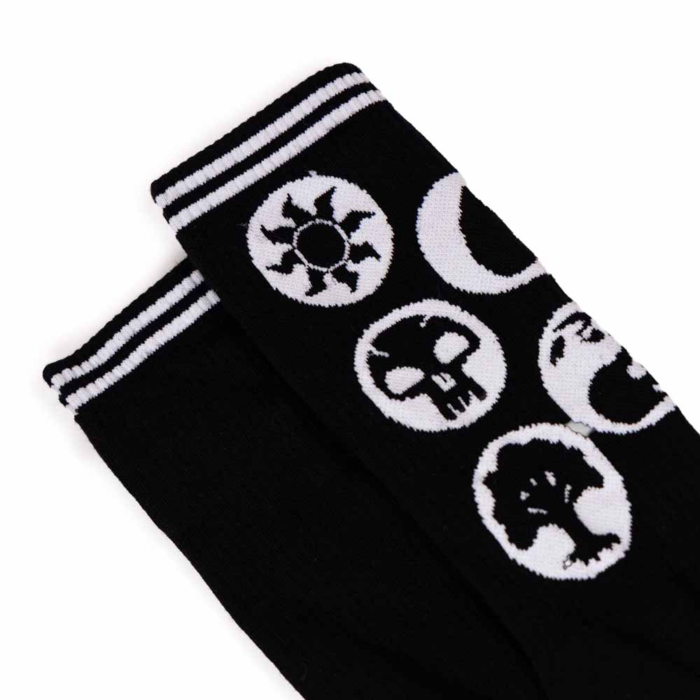 Magic: the Gathering - Monochrome Mana Icons Sport Socks - Packshot 2