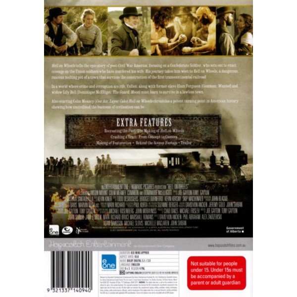 Hell on Wheels: Season 1 - Packshot 2