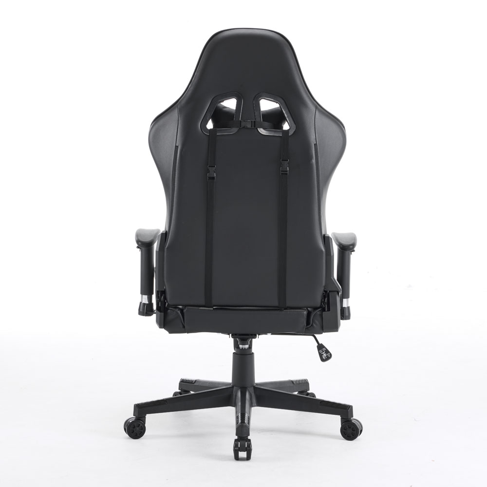 Playmax - Elite Gaming Chair - Fabric Black and Grey Camo - Packshot 4