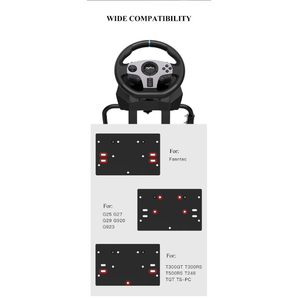 PXN - A9 Foldable Racing Wheel Stand - Packshot 3
