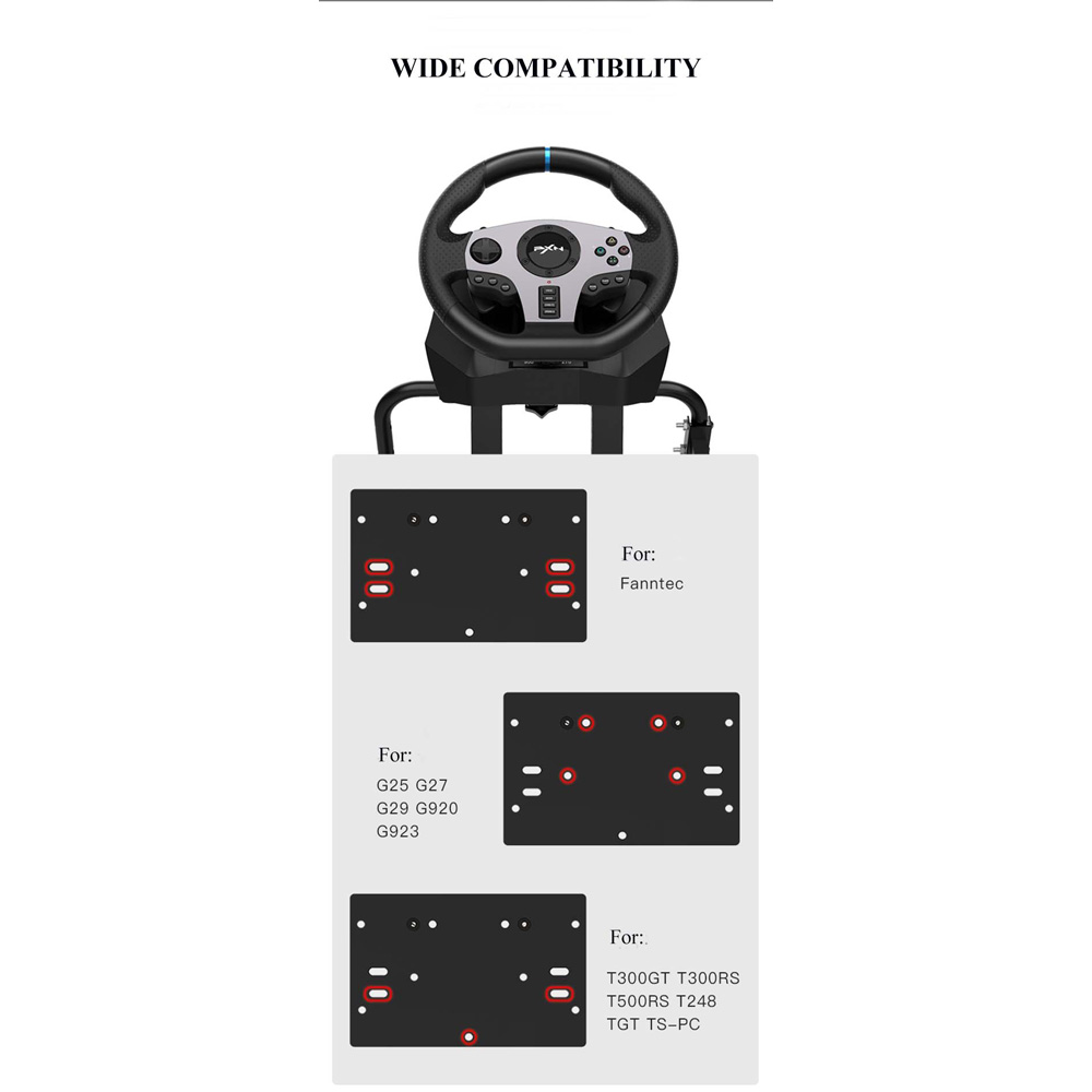 PXN - A9 Foldable Racing Wheel Stand - Packshot 3