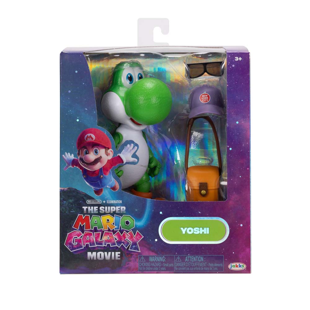 Super Mario - The Super Mario Galaxy Movie - Yoshi 5" Figure - Packshot 5