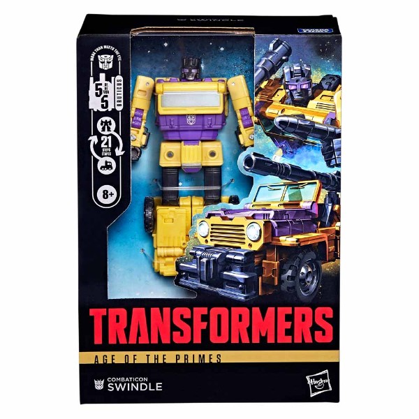 Transformers - Combaticon Swindle Voyager Class Action Figure - Packshot 4