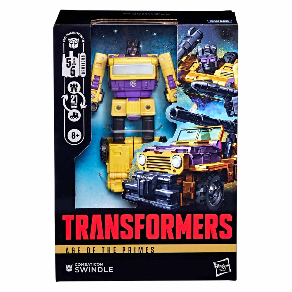 Transformers - Combaticon Swindle Voyager Class Action Figure - Packshot 4