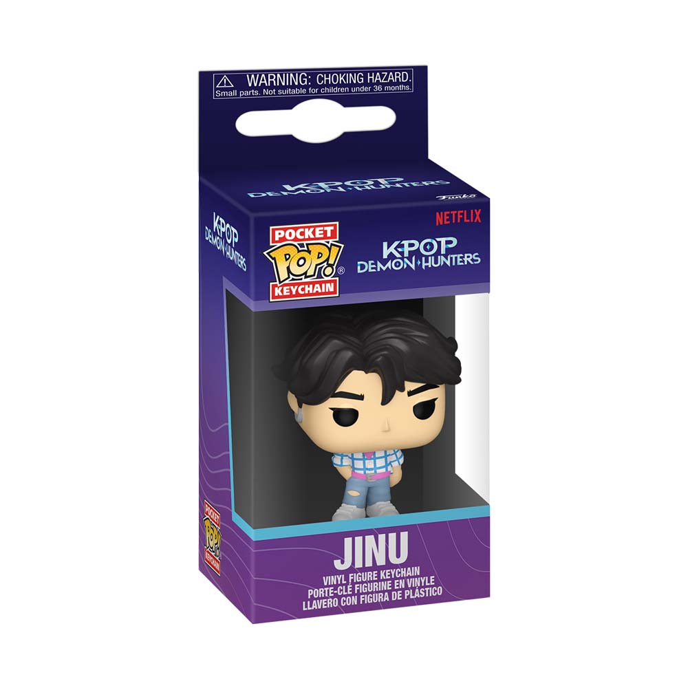 Netflix - KPop Demon Hunters - Jinu Pocket Pop! Keyring - Packshot 2