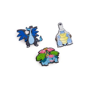 Pokemon - Mega Starters Pin 3-Pack