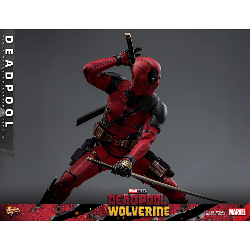 Marvel - Deadpool & Wolverine - Deadpool 1/6 Scale Action Figure - Packshot 4