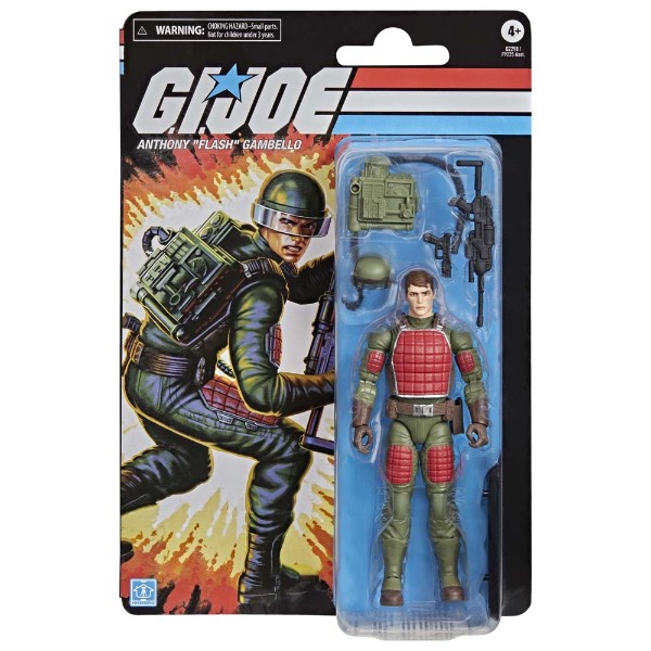 G.I. Joe - Classified Series - Retro Cardback Anthony "Flash" Gambello Action Figure - Packshot 5