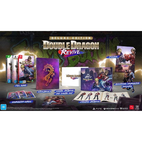 Double Dragon Revive - Deluxe Edition - Packshot 2