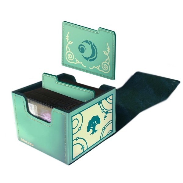 Magic: the Gathering - TCG - Lorwyn Eclipsed Domaru Box - Bloomseeker Green - Packshot 1