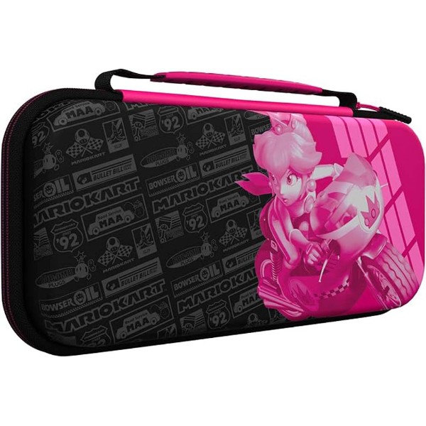 PDP - Travel Case Plus Glow - Grand Prix Peach for Nintendo Switch - Packshot 3