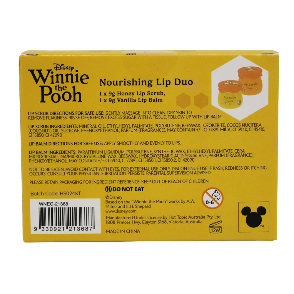 Disney - Winnie the Pooh Nourishing Lip Duo - Packshot 4