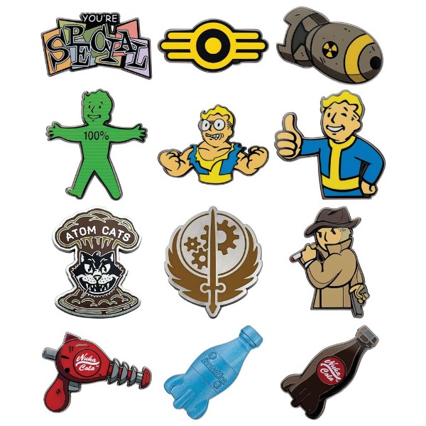 Fallout - Mystery Pin Badge Blind Box (Single Box) - Packshot 1