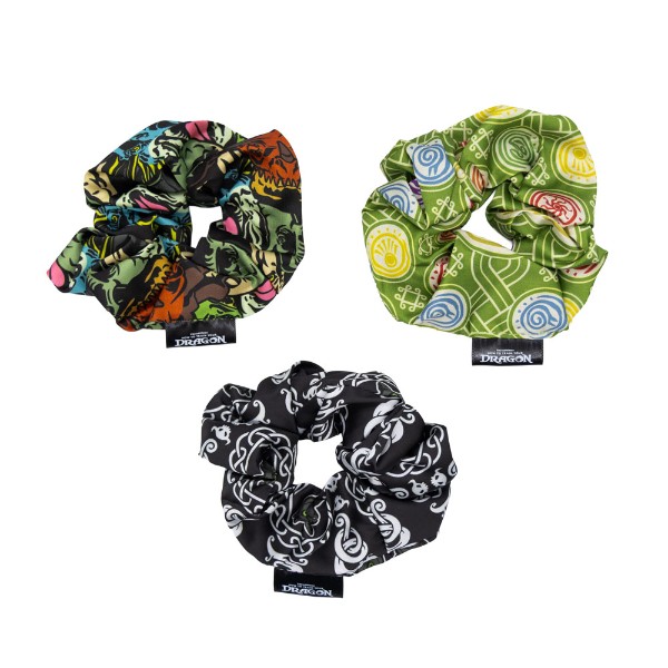 How to Train Your Dragon - Dragon & Berk Icons Scrunchie 3-Pack - Packshot 1