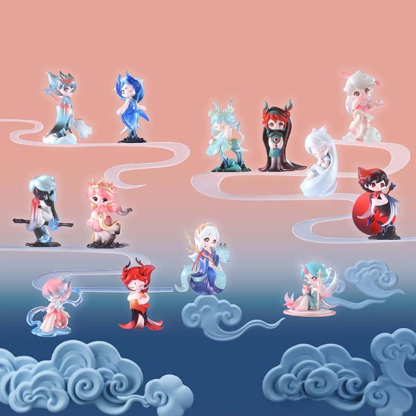 POP MART - Azura Ethereal Realm: Mythical Beasts Series Blind Box (Single Box) - Packshot 2