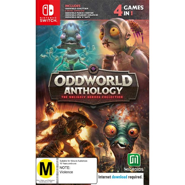 Oddworld Anthology: The Unlikely Heroes Collection - Packshot 1