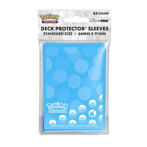 Pokemon - TCG - Energy Deck Protector Sleeves - Water - Packshot 1