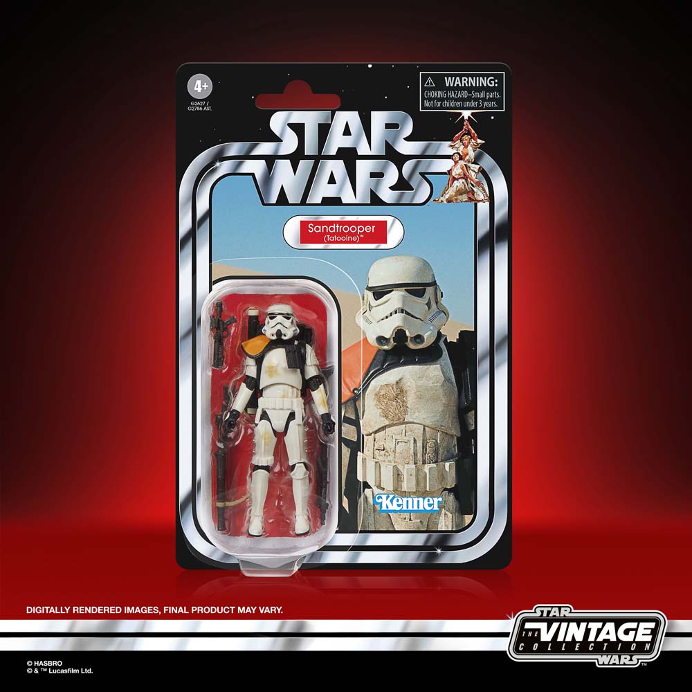 Star Wars - The Vintage Collection - Sandtrooper (Squad Leader) Action Figure - Packshot 3