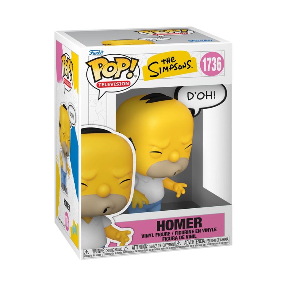 The Simpsons - Homer Simpson D'Oh! Pop! Saying - Packshot 2