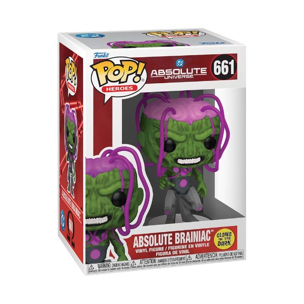 DC Comics - Absolute Brainiac (Glows) Pop! Vinyl Figure - Packshot 3