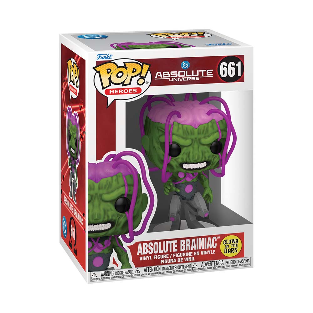 DC Comics - Absolute Brainiac (Glows) Pop! Vinyl Figure - Packshot 3