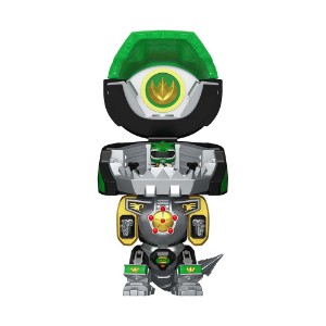Mighty Morphin Power Rangers - Dragonzord with Green Ranger Bitty Pop! Bot Vinyl Figure