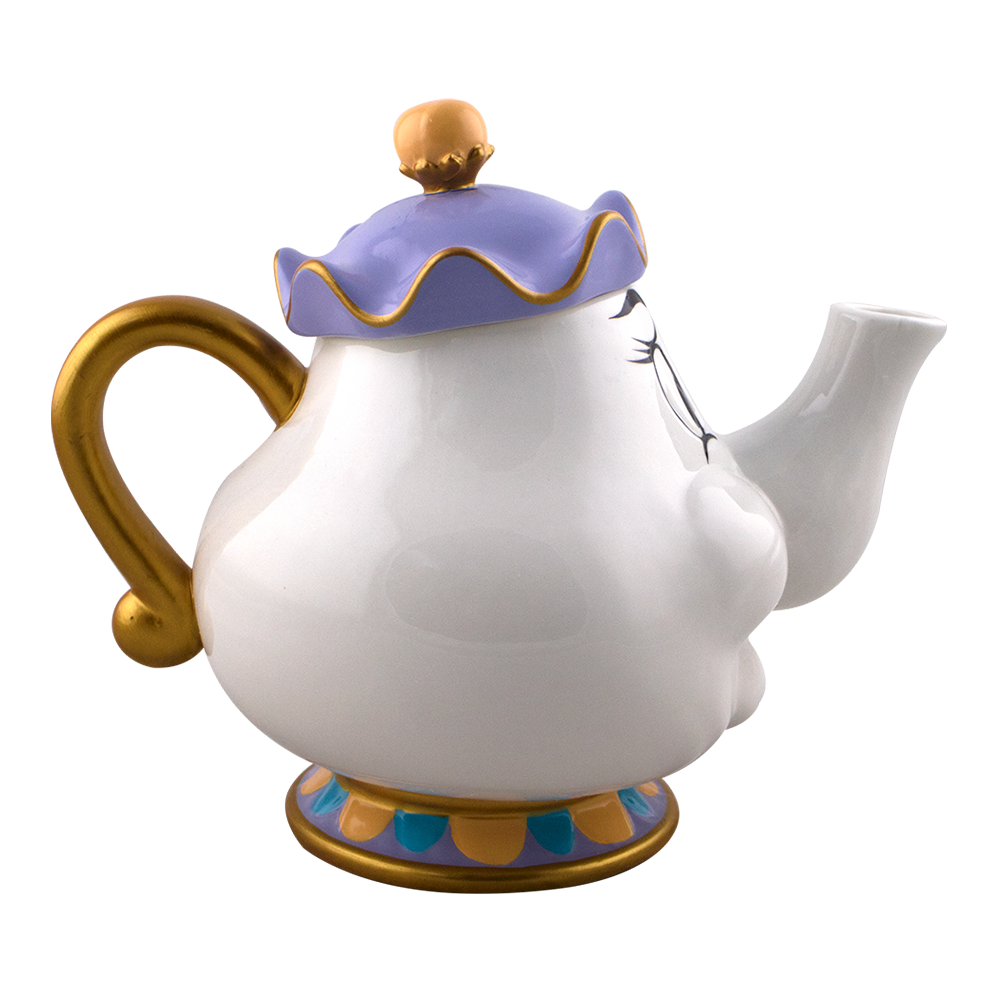Disney Beauty and the Beast Mrs. Potts Ceramic Teapot EB Games
