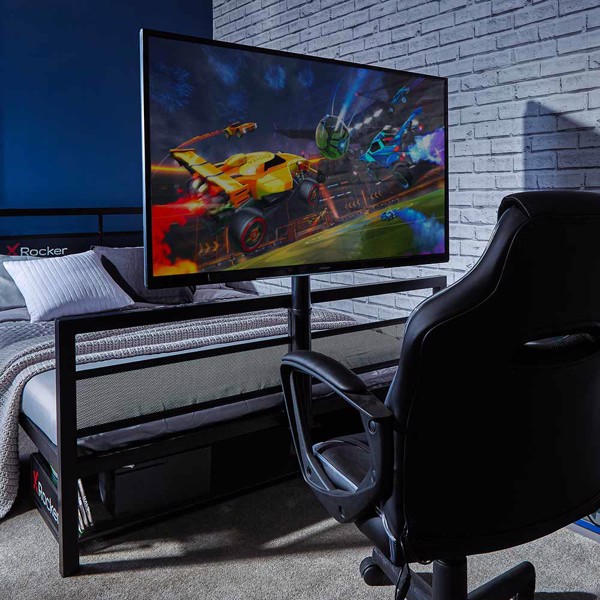 X Rocker Basecamp Double TV Vesa Mount Bed - Black - Packshot 6