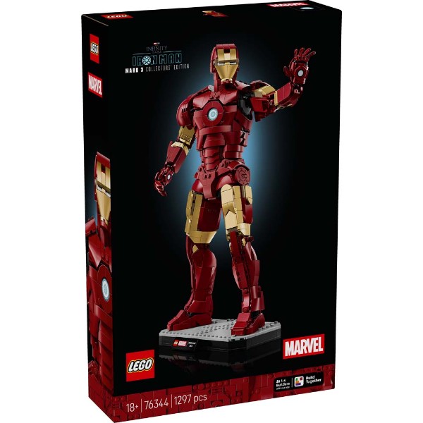 Marvel - Iron Man - LEGO Iron Man Mark 3 Collectors' Edition 76344 - Packshot 3