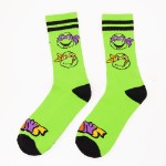 Teenage Mutant Ninja Turtles - Classic Turtles Faces Kids Sport Socks - Packshot 3