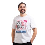 Nintendo - Super Mario Bros - Mariokart Line Art T-Shirt - Packshot 2