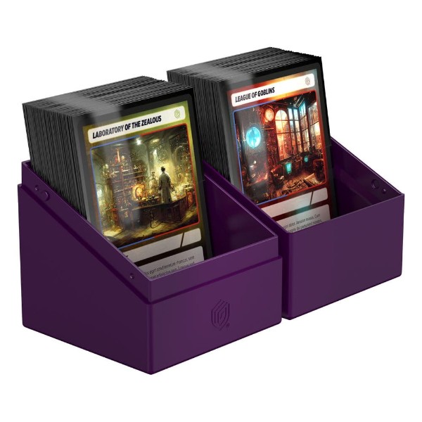 Ultimate Guard TCG - Boulder 100+ Deck Box - Solid Purple - Packshot 3