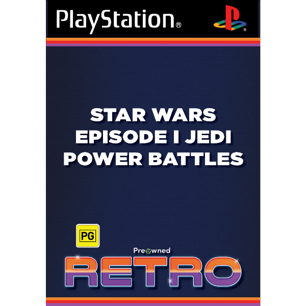 Star Wars Episode I Jedi Power Battles (preowned) - PlayStation 1 - EB ...