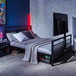 X Rocker Basecamp Double TV Vesa Mount Bed - Black - Packshot 2