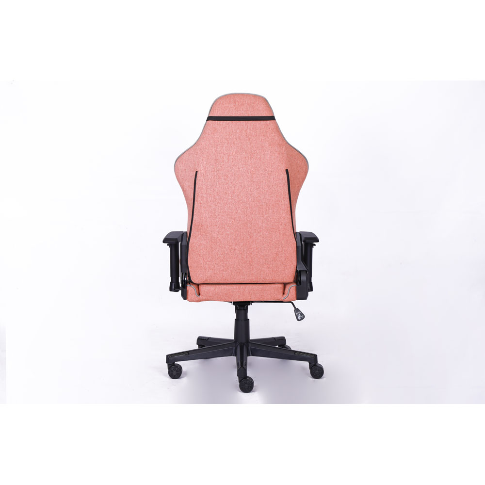 Playmax - Elite Gaming Chair - Fabric Pink and Light Grey - Packshot 5